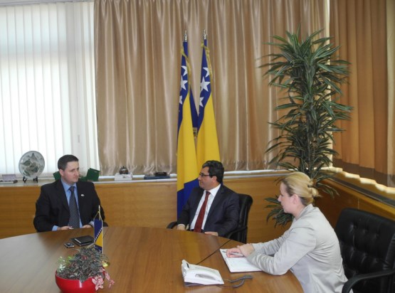 Meeting of the Deputy Speaker of the House of Representatives, Dr. Denis Bećirović, with the Ambassador of Turkey